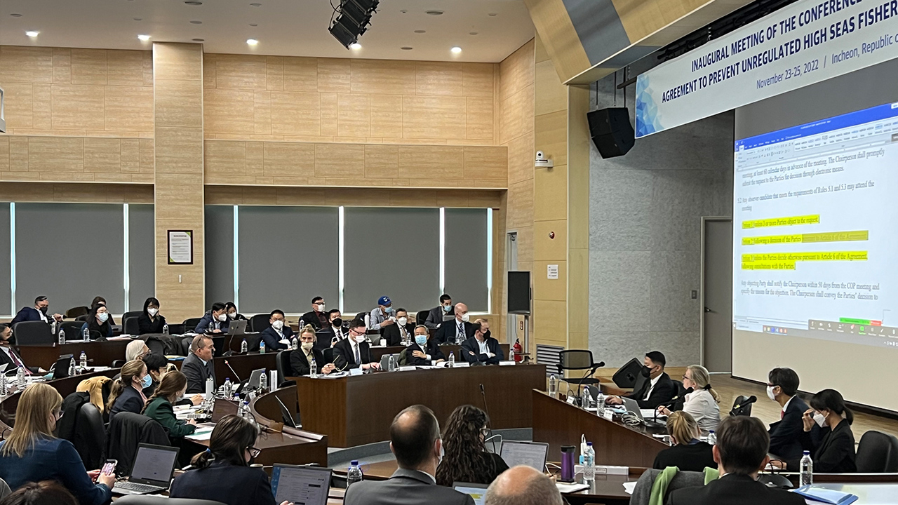 북극해 수산업의 내일을 알려거든 고개 들어 인천을 보라!