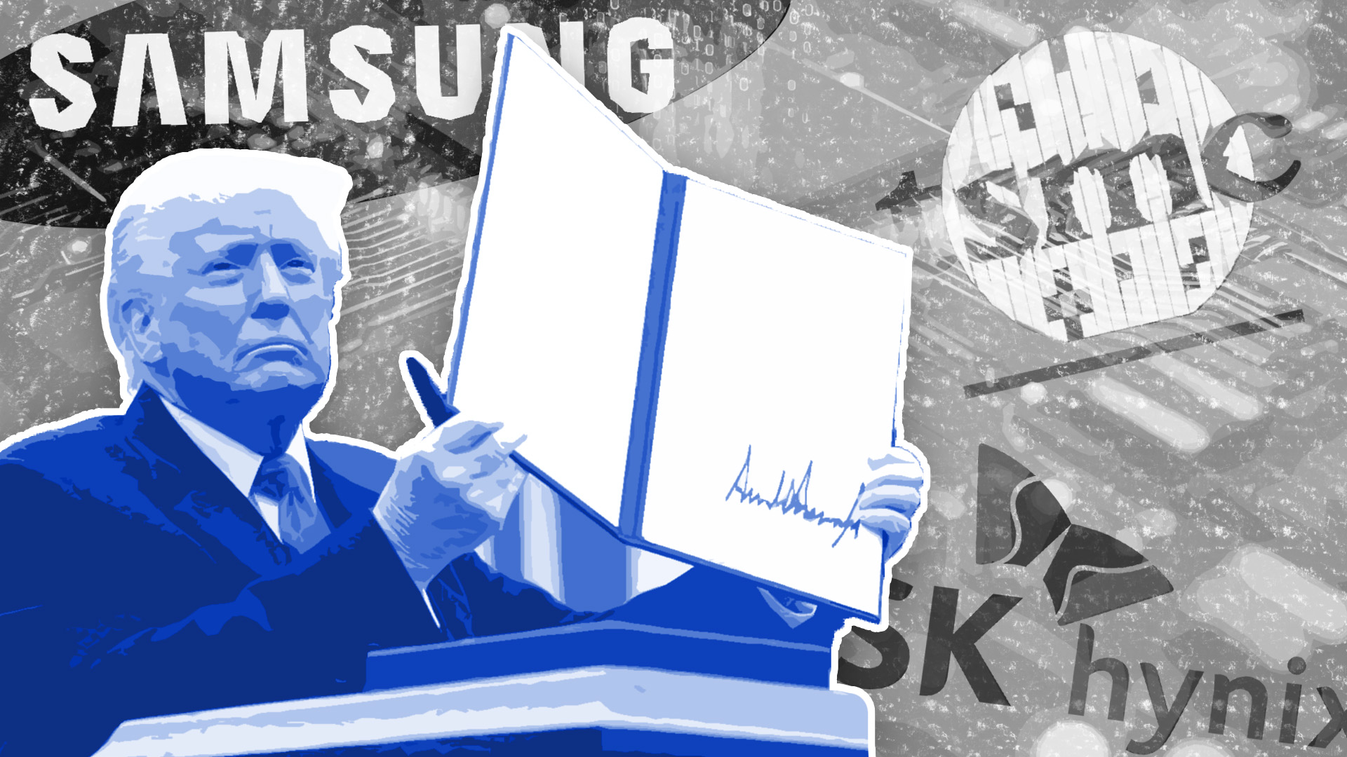 100%라고?…트럼프 갑질에 고조되는 '칩워(Chip War)'