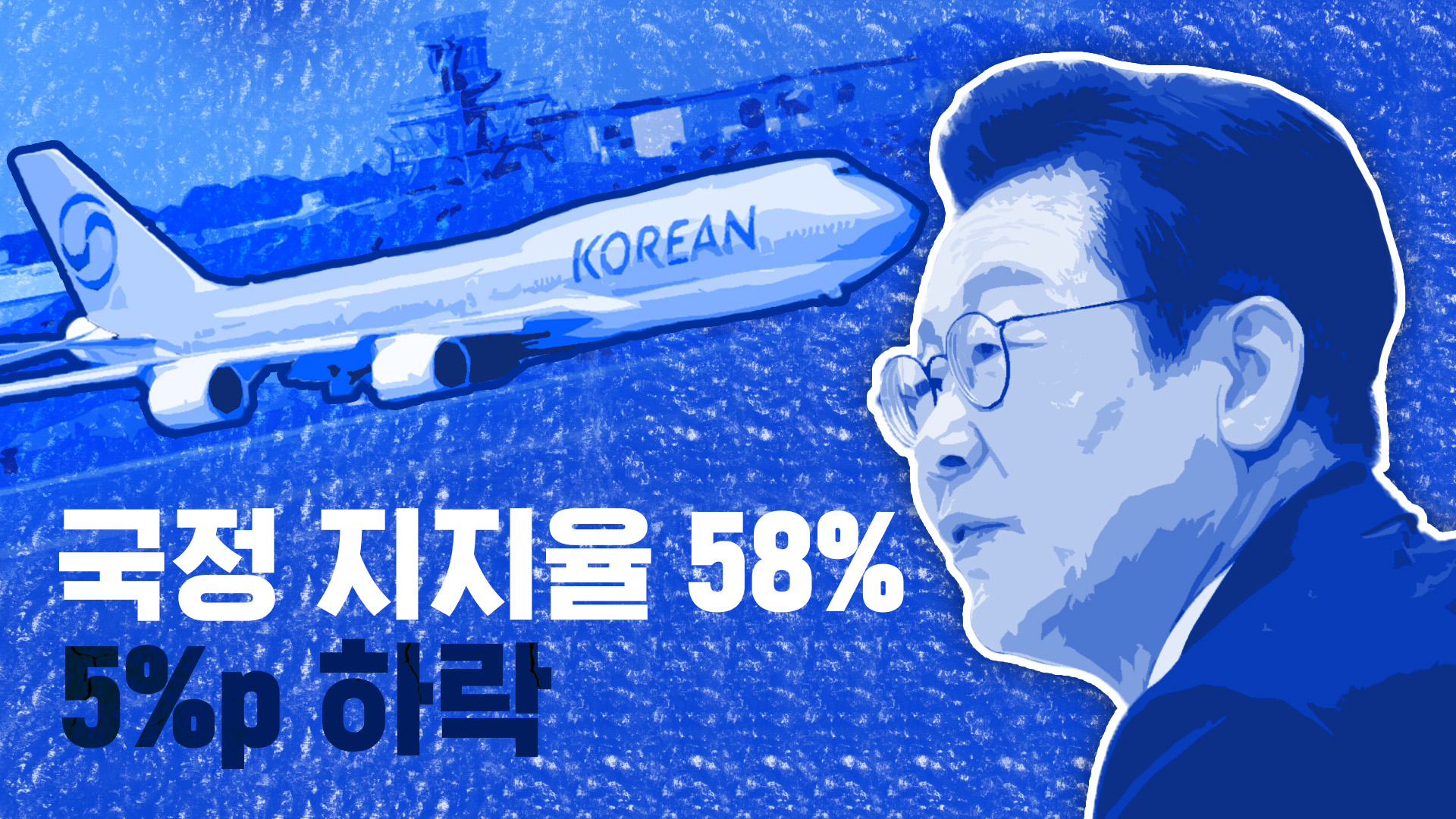 대통령 국정 지지율 5%포인트 하락…미 조지아 구금 사태 여파