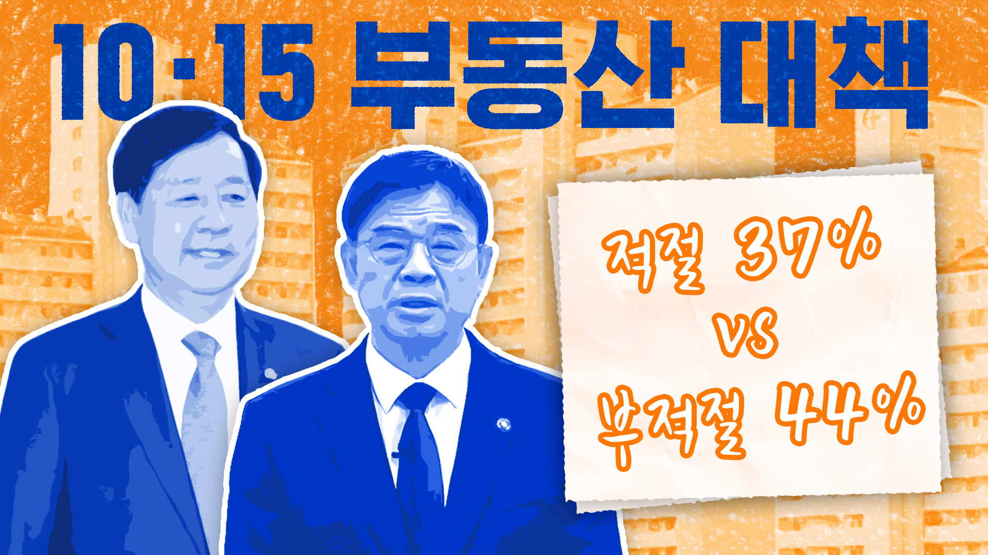 '초강력' 10.15 부동산 대책, 여론조사 결과는?