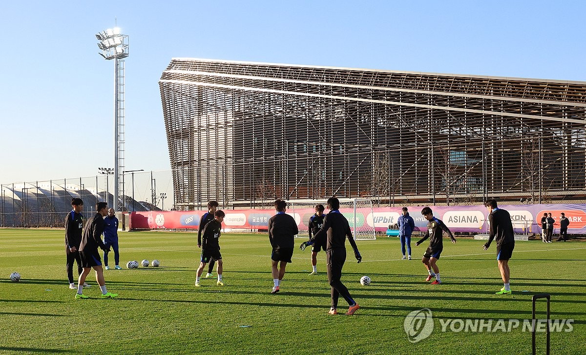 대표팀 훈련_연합뉴스 제공